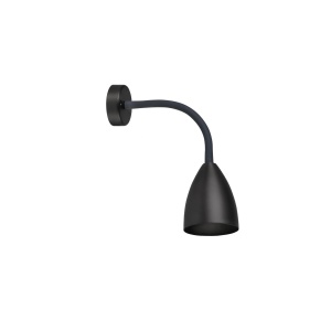 Trotsig Sort Vegglampe