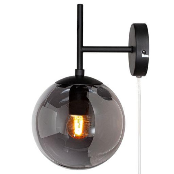 Boyle vegglampe Smokegrey