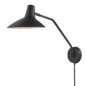 Darci Sort Vegglampe