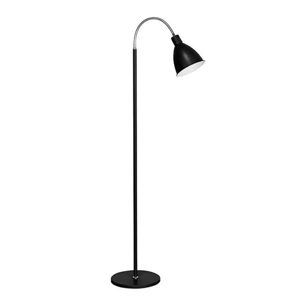 Smögen Gulvlampe Sort