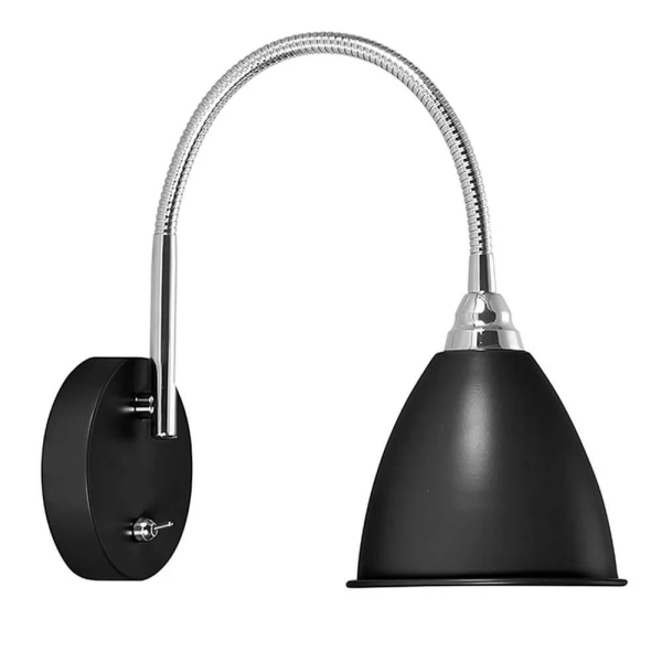 Smögen Vegglampe Sort