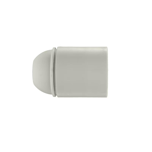 Lampeholder E27 Hvit u/gjenger