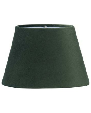 Oval Velour Smaragd 20