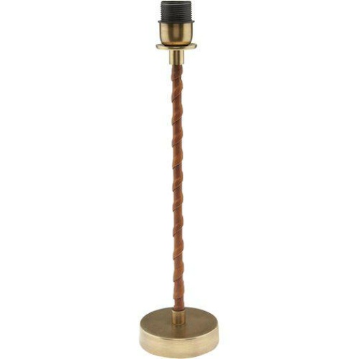 Nora Antikk messing Bordlampe