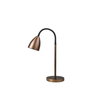 Trotsig Oxidbrun Bordlampe