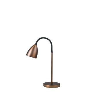 Trotsig Oxidbrun Bordlampe