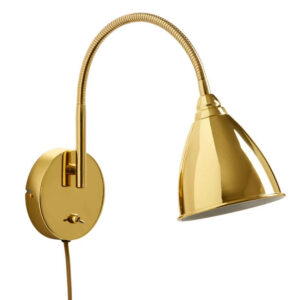 Smögen Vegglampe Messing