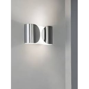 Foglio Krom Vegglampe
