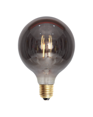 EDISON G125MM SMOKE 175LM E27/4W DIM