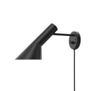 AJ Vegglampe Sort