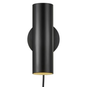 Mib 6 Vegglampe Sort