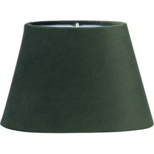 Oval Velour Smaragd 20