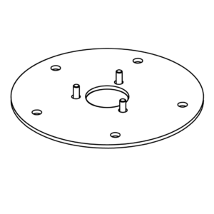 Bryggefeste galvanisert 3080