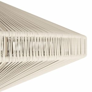 Midsumer bordlampe, vevdskjerm, Creme