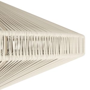 Midsumer plafond, vevdskjerm, Creme