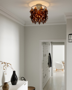 Gemma Plafond Brunt Glass