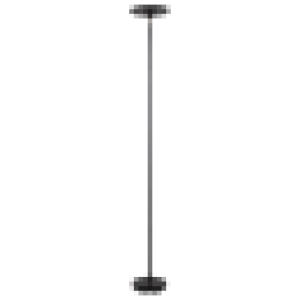 Rimini up light sort/stål 30W 2400lm