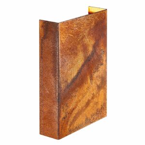 Fold 15 Vegglampe - Corten