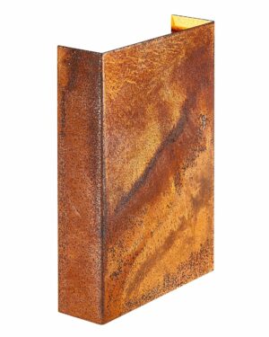 Fold 15 Vegglampe - Corten