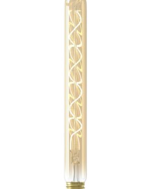 LED Rør T32L FLM E27 821 4W 200lm DIM Gold Finish Flex 32x300mm